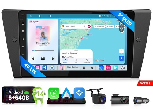 Dvr cam android auto - dvr+cam+android, 9"