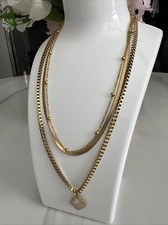 Kleeblatt Halskette aus