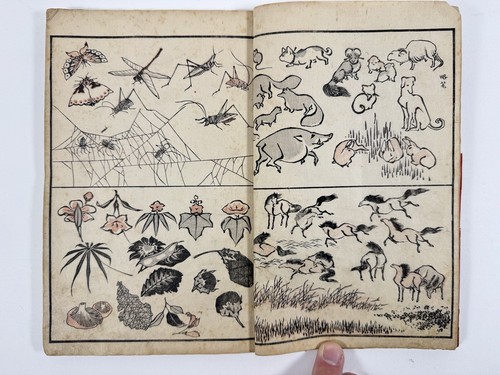 Japanischer holzschnitt buch - holzschnitt,