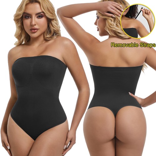 Trägerlos bodysuit shapewear - trägerlos,
