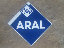 Kleiner BV ARAL Aufkleber Tanksäule Tankzapfsäule Tankstelle Oelkanne Reklame 1A