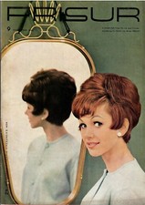 J1-Zeitschrift Die Frisur 09 Sept. 1966* Frisuren ** Reklame & Stellenanzeigen