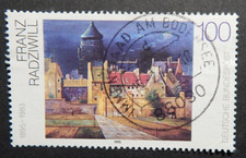 Bund 1995: SM 100 Pfg. "FRANZ RADZIWILL" , m. St." IMMENSTAAD 15.5.95"