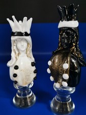 MURANO  GLAS SCHACHFIGUREN -