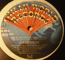 Cashmere  - Do It Anyway You