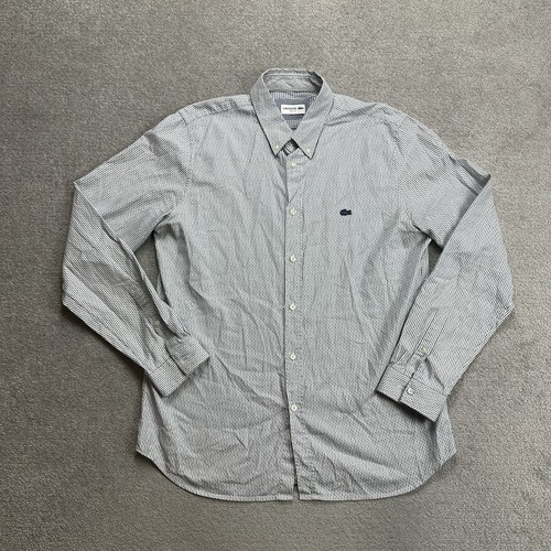 Lacoste herren hemd shirt l - shirt,