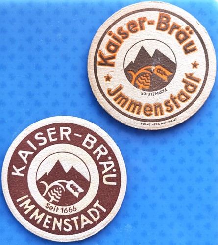 Verschiedene alte bierdeckel - alte,