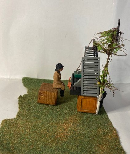 Lineol elastolin diorama - lineol,