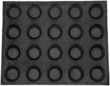 POTRZEBNY 20-Loch Silikonform Kuchen T Mini Pizza Hamburger Muffinform #Y67-728