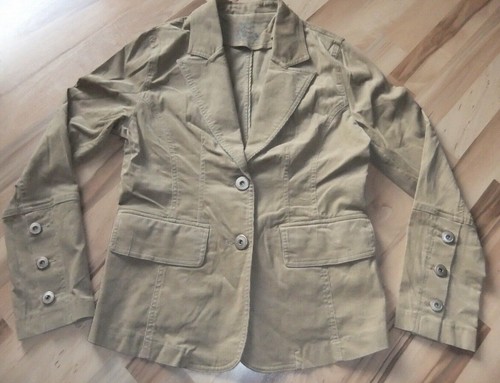 Feincord blazer jacke beige - feincord,