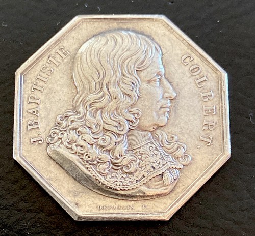 Antike silber medaille - silber,