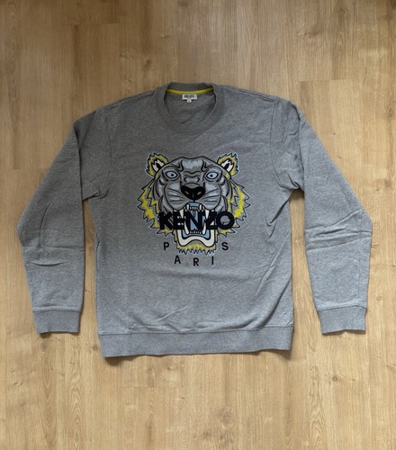 Kenzo sweatshirt tiger grau - kenzo,