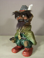 HEICO -R- WACKELKOPF Figur mit Kette, Wilddieb, Wilderer, Räuber, Bobble Head