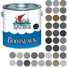 Halvar PU Bootslack MATT Grau