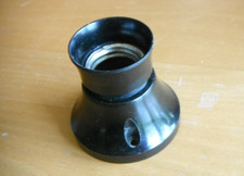 Alte bakelit lampenfassung e27 - bakelit,