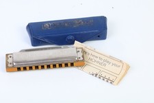 M. Hohner Diatonische Mundharmonika Vintage - mint - mit Hülle original