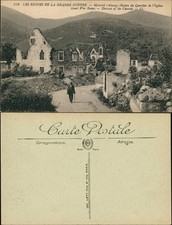 CPA Metzeral Wk1 zerstörter