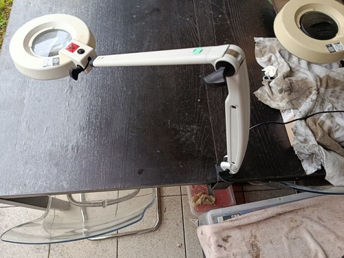 Tischlupe mit licht waldmann - tischlupe,