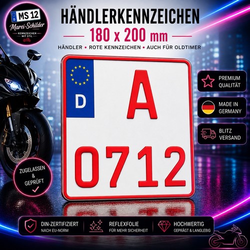 Kennzeichen 180 200 - 180, |