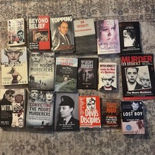 MOORS MURDERS BOOKS JOB LOT