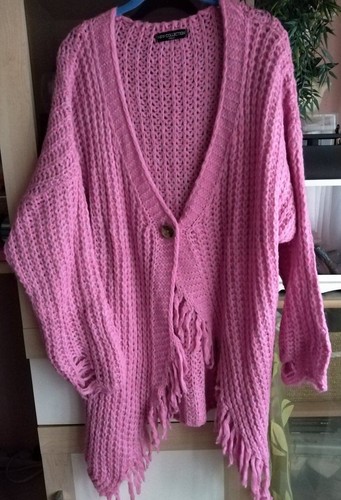 Strickjacke pink