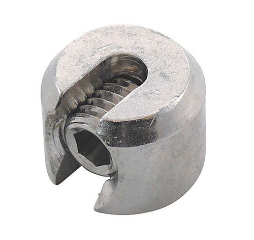 Edelstahl klemmstopper - edelstahl, /