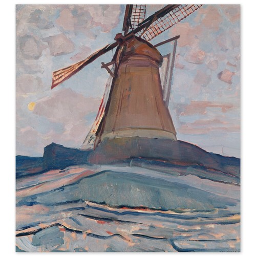 Piet mondrian windmühle - piet,