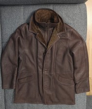 Lammfelljacke / Lammfellmantel / Lammfellkurzmantel Größe 58 in Schokoladenbraun