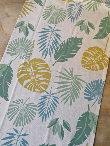 Tischläufer palmen monstera - palmen,