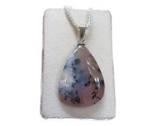 Dendriten Opal Cabochon Anhänger Nr. 3237