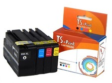 Für HP 950XL Schwarz + 951XL