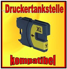 komp. Patrone für BROTHER MFC-5490CN 5890CN 6490CW 790CW  LC-980 LC-1100 yellow