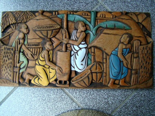 Antike afro holz kunst - antike,