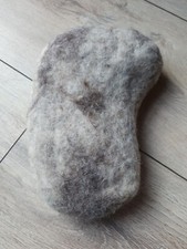 Filz Stein Dekosteine Schafwolle Wolle Schaf Unikat Grosser Stein 21 x 14 x 5 cm