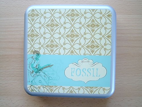 Fossil blechdose - fossil,