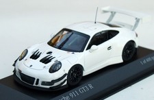 Porsche 911 GT3 R Typ 991 Bj. 2018, Plain Body weiß, Minichamps M. 1:43, 400 pcs