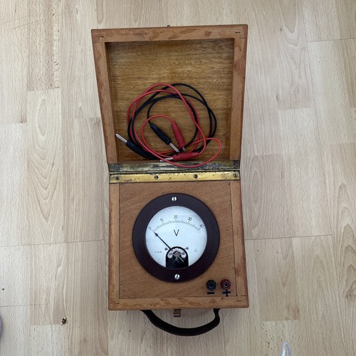 Vintage military voltmeter - vintage, in