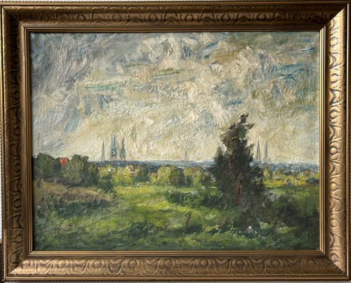ölbild impressionist - Ölbild,