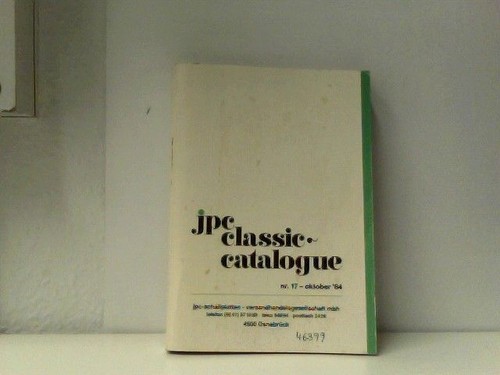 Jpc classic cataloque - nr., 17