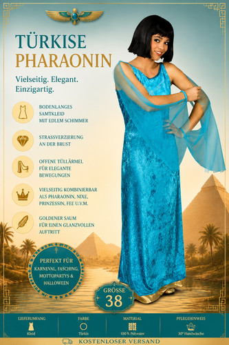 Türkises pharaonin - türkises,