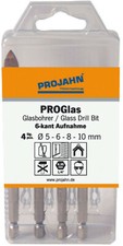Projahn Glasbohrer-Set 4-tlg