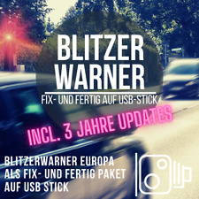 Blitzerwarner Paket passend für Mercedes MBUX auf USB-C Stick mit 3J Updates