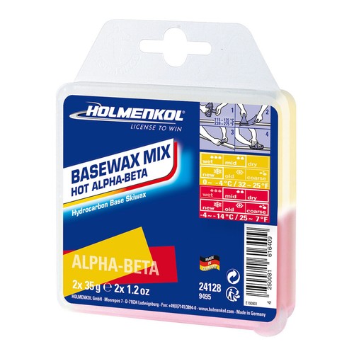 Holmenkol basewax mix - basewax, hot