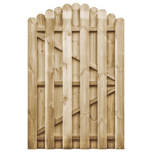 Gartentor kiefernholz zauntor - gartentor,