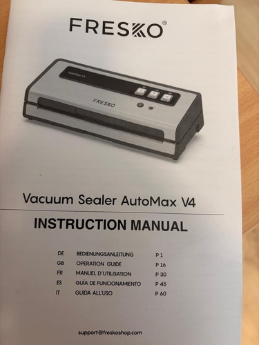 Fresko vakuumiergerät 140 w - vakuumiergerät,,