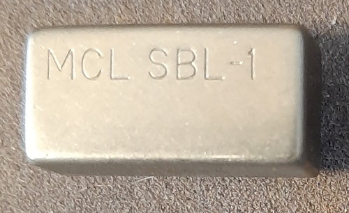 Mcl sbl mini circuits dual - mini,