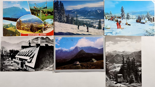 Postkarten lot polen - postkarten,