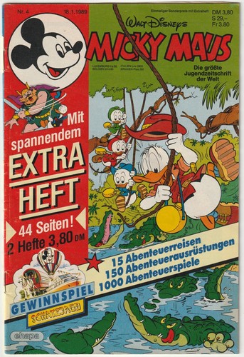Micky maus 1989 - #4/1989, +