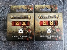 2 x Blades of Khorne Dice