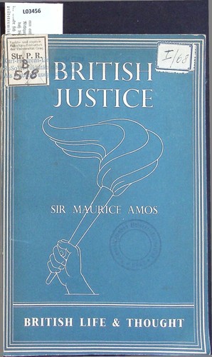 British justice outline of - british,